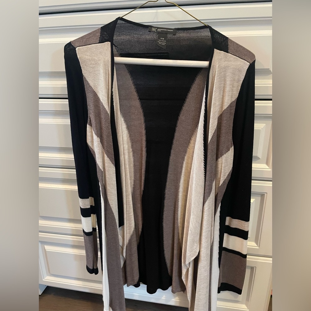 Cardigan wrap.
